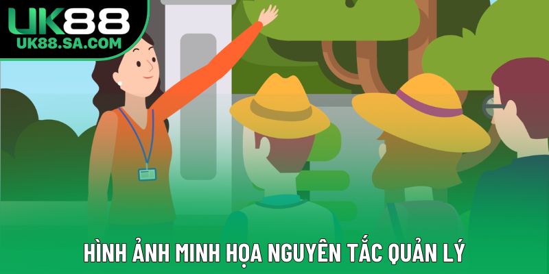 Hình ảnh minh họa nguyên tắc quản lý